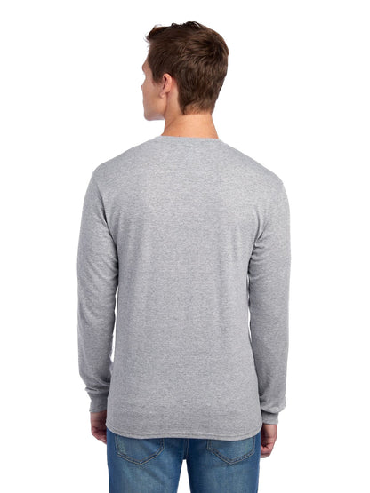 Unisex DRI-POWER® ACTIVE Long-Sleeve T-Shirt - Athletic Heather