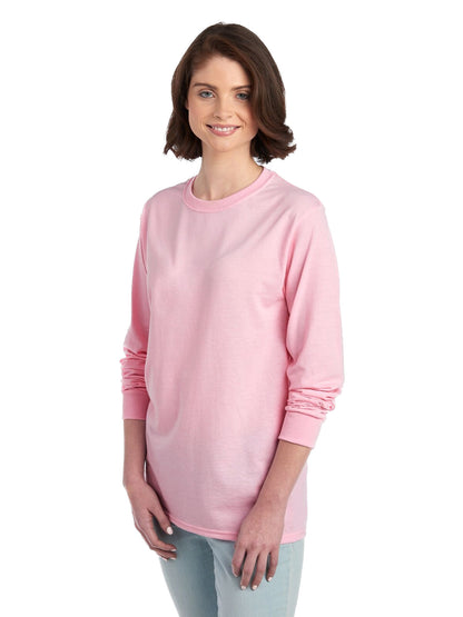 Unisex DRI-POWER® ACTIVE Long-Sleeve T-Shirt - Classic Pink