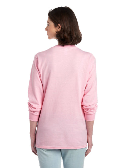 Unisex DRI-POWER® ACTIVE Long-Sleeve T-Shirt - Classic Pink