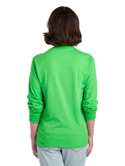 Unisex DRI-POWER® ACTIVE Long-Sleeve T-Shirt - Kiwi