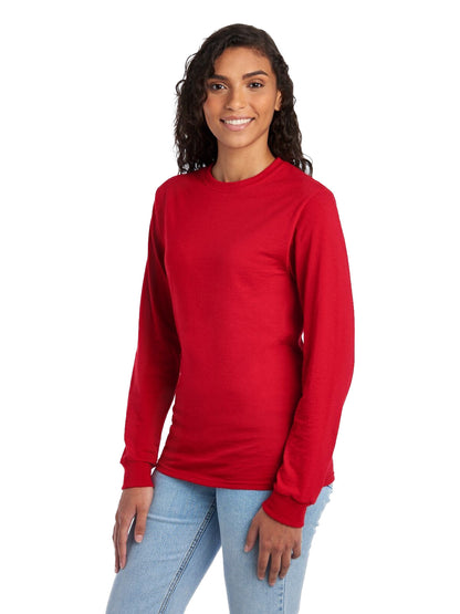Unisex DRI-POWER® ACTIVE Long-Sleeve T-Shirt - True Red