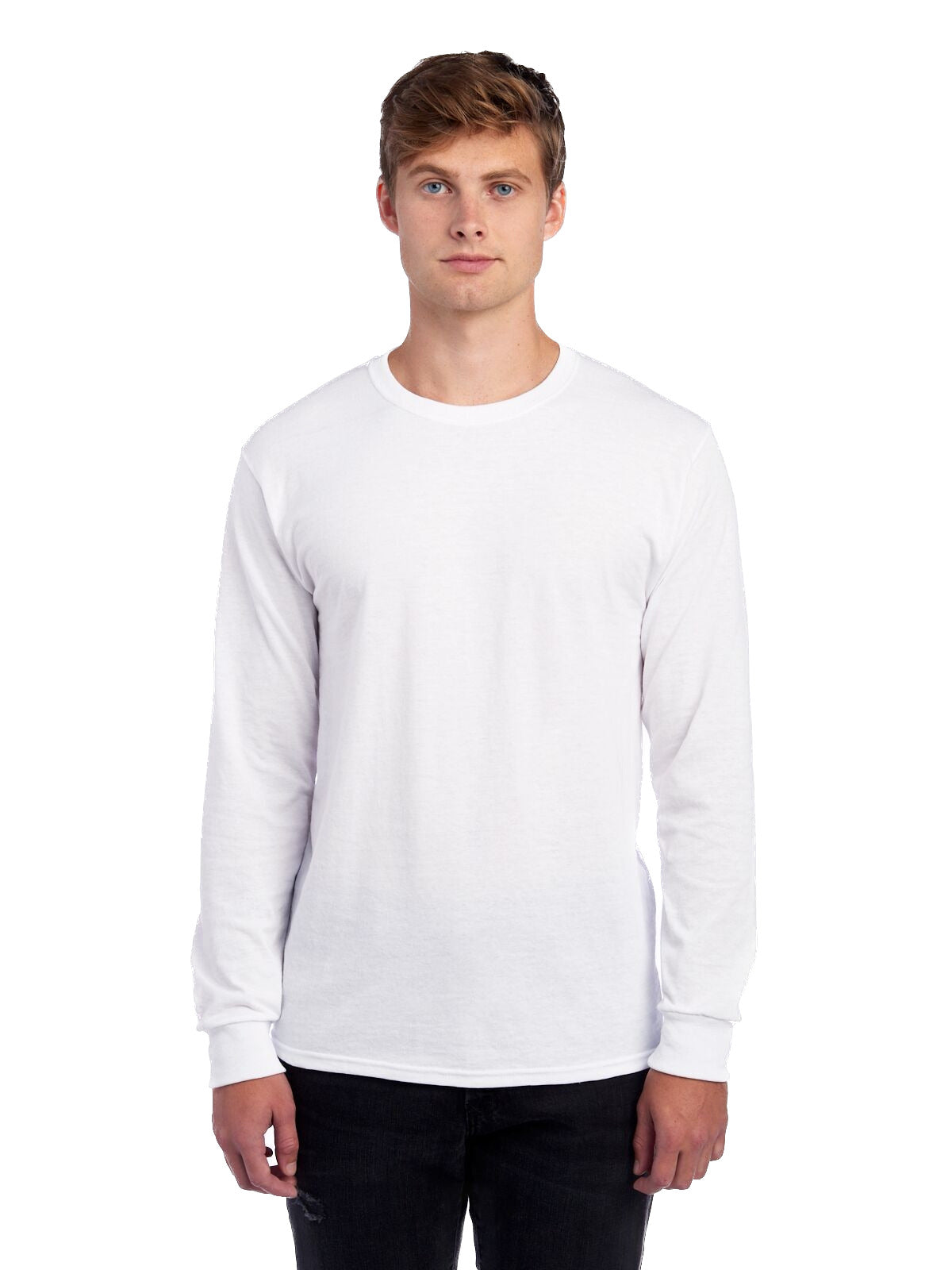 Unisex DRI-POWER® ACTIVE Long-Sleeve T-Shirt - White