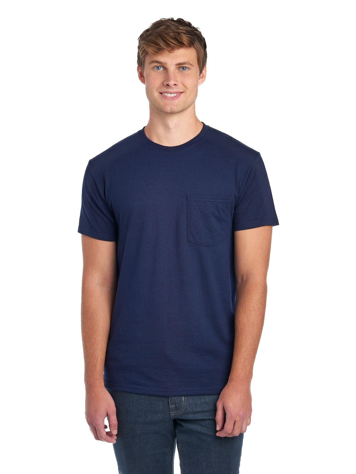Unisex DRI-POWER® ACTIVE Pocket T-Shirt - J Navy