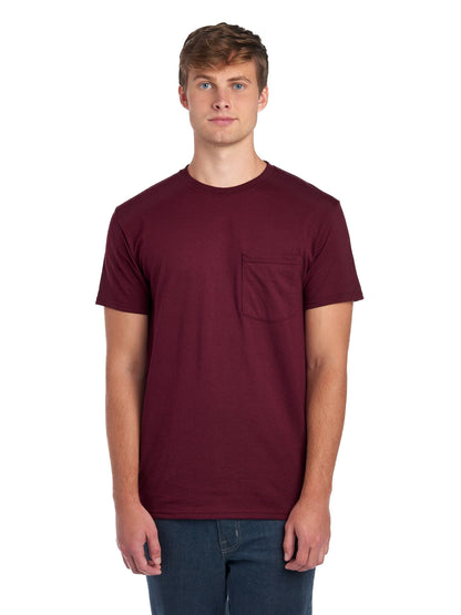 Unisex DRI-POWER® ACTIVE Pocket T-Shirt - Maroon