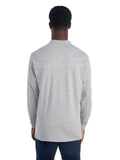 Unisex SpotShield™ Long-Sleeve Jersey Polo - Oxford