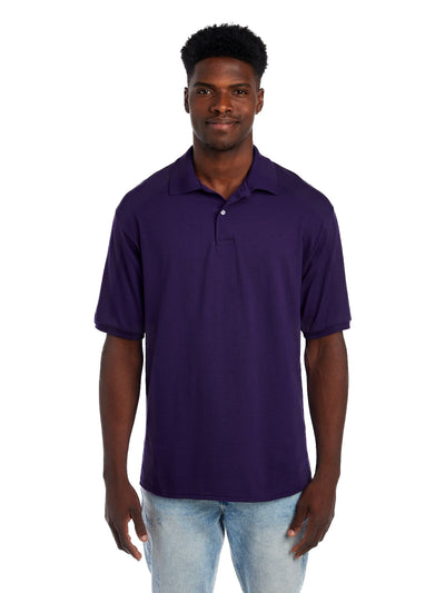 Unisex SpotShield™ Jersey Polo - Deep Purple