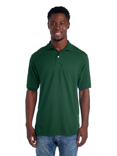 Unisex SpotShield™ Jersey Polo - Forest Green