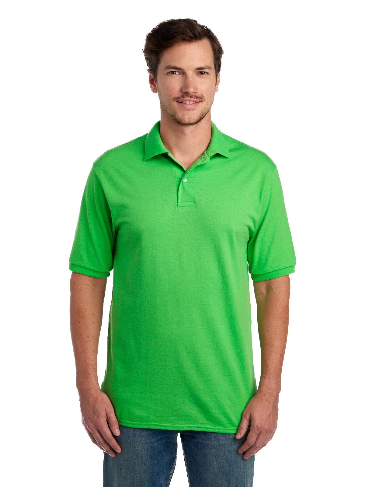 Unisex SpotShield™ Jersey Polo - Kiwi