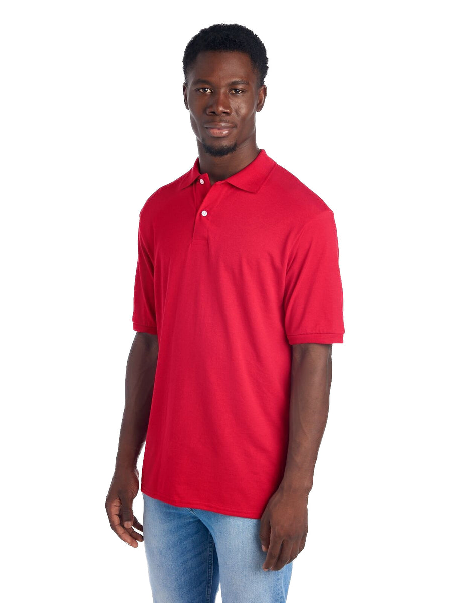 Unisex SpotShield™ Jersey Polo - True Red