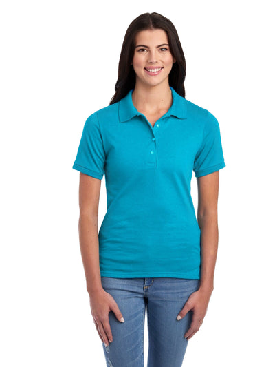 Women's SpotShield��� Jersey Polo - California Blue