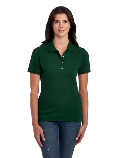 Women's SpotShield��� Jersey Polo - Forest Green