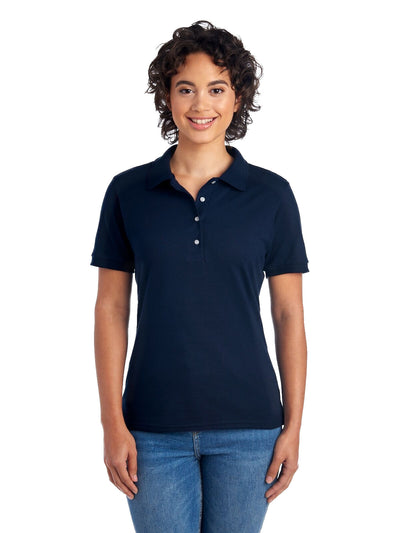 Women's SpotShield��� Jersey Polo - J Navy