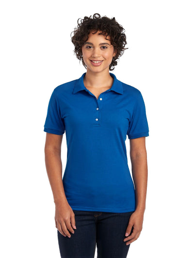 Women's SpotShield��� Jersey Polo - Royal