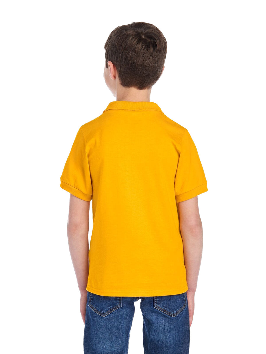 Youth SpotShield™ Jersey Polo - Gold
