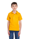 Youth SpotShield™ Jersey Polo - Gold