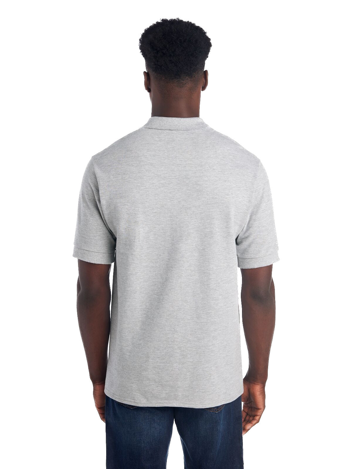 Unisex Premium 100% Ringspun Cotton Piqué Polo - Athletic Heather