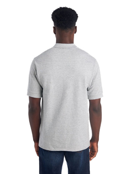 Unisex Premium 100% Ringspun Cotton Piqué Polo - Athletic Heather