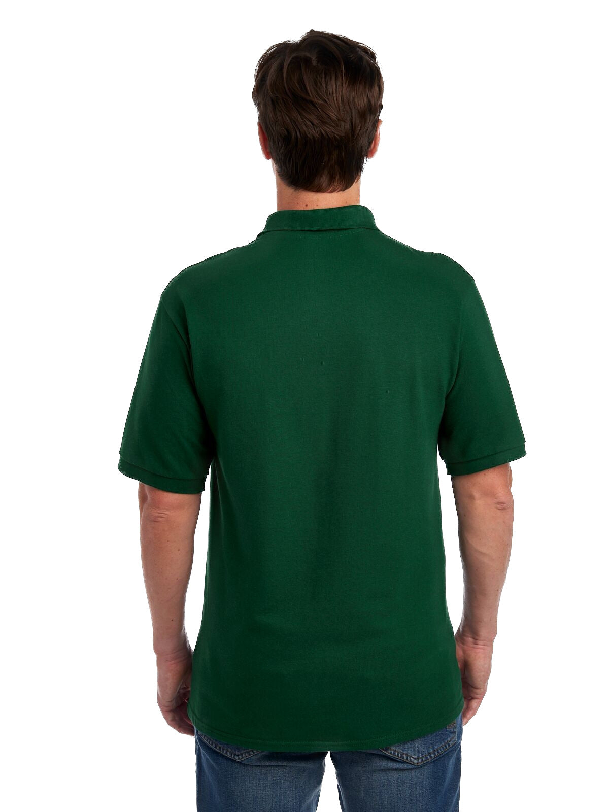 Unisex Premium 100% Ringspun Cotton Piqué Polo - Forest Green