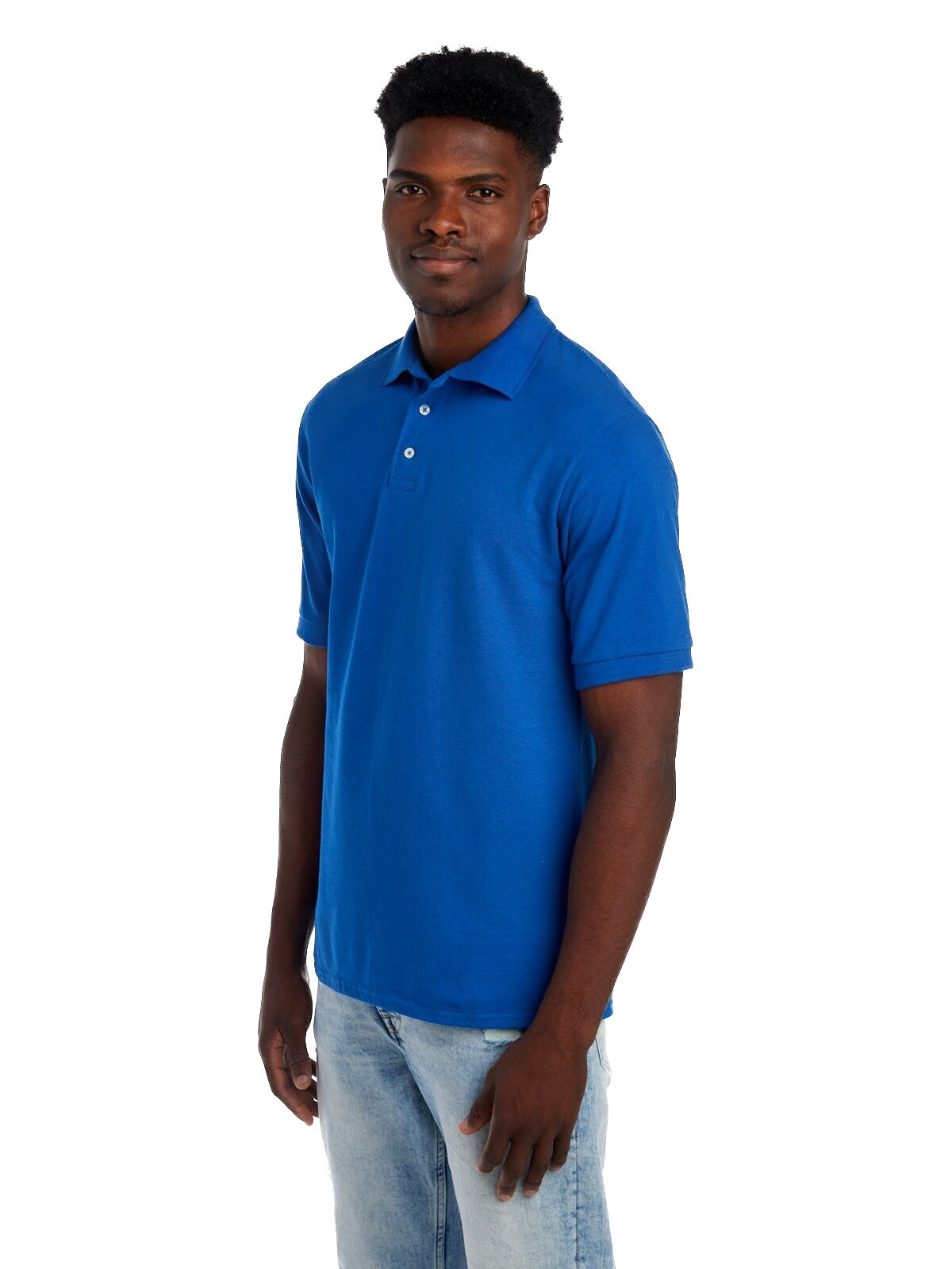 Unisex Premium 100% Ringspun Cotton Piqué Polo - Royal