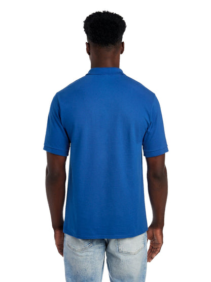 Unisex Premium 100% Ringspun Cotton Piqué Polo - Royal