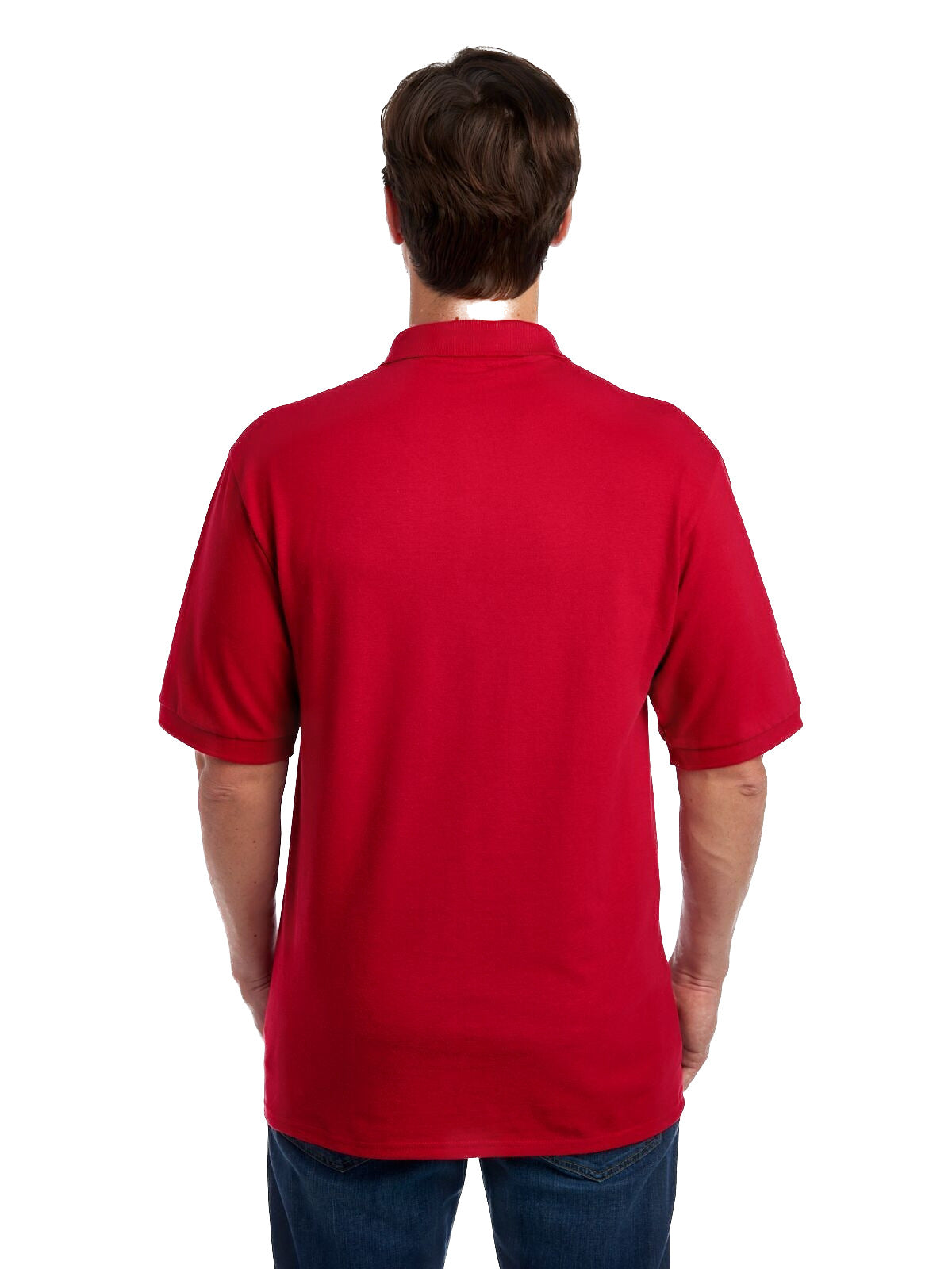 Unisex Premium 100% Ringspun Cotton Piqué Polo - True Red