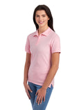 Women's Premium 100% Ringspun Cotton Piqué Polo - Classic Pink