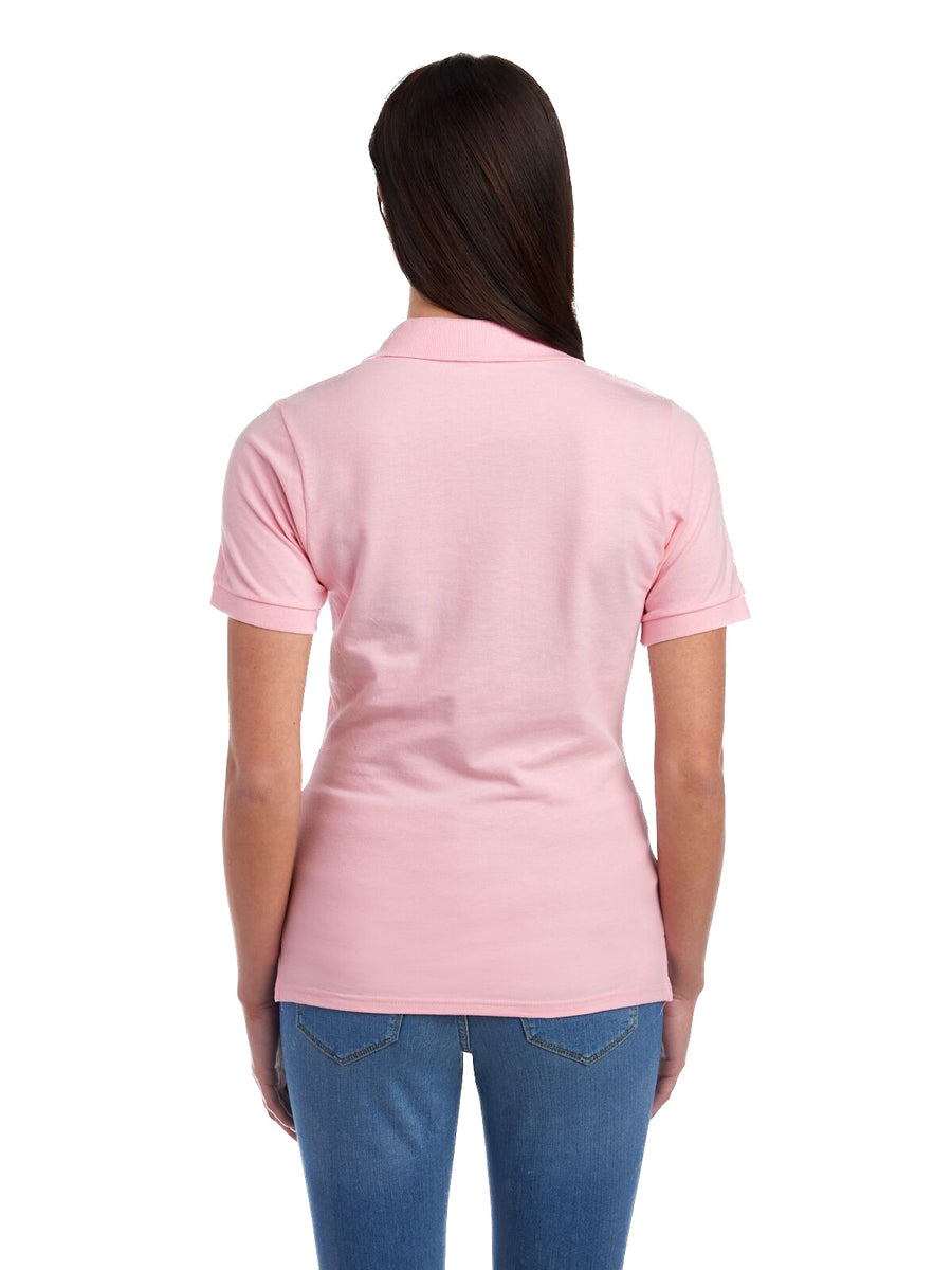 Women's Premium 100% Ringspun Cotton Piqué Polo - Classic Pink