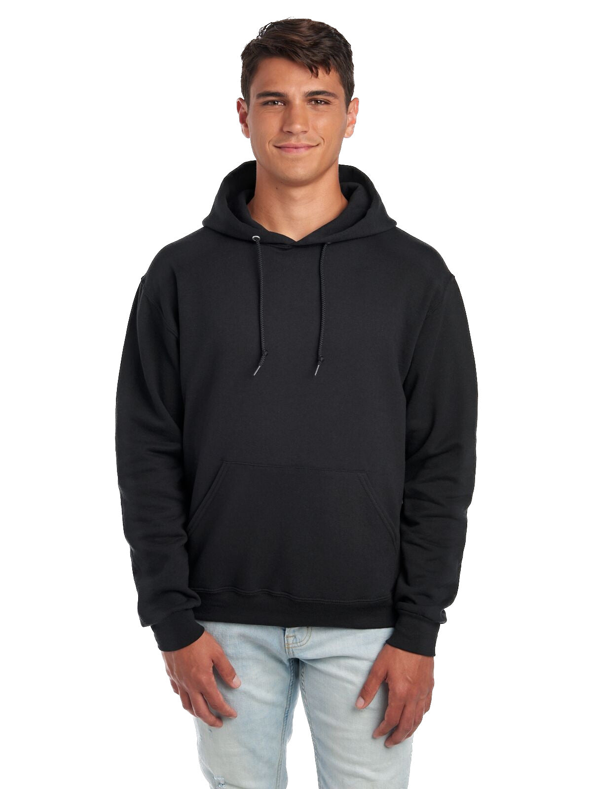 Unisex Super Sweats�� NuBlend�� Fleece Pullover Hoodie - Black
