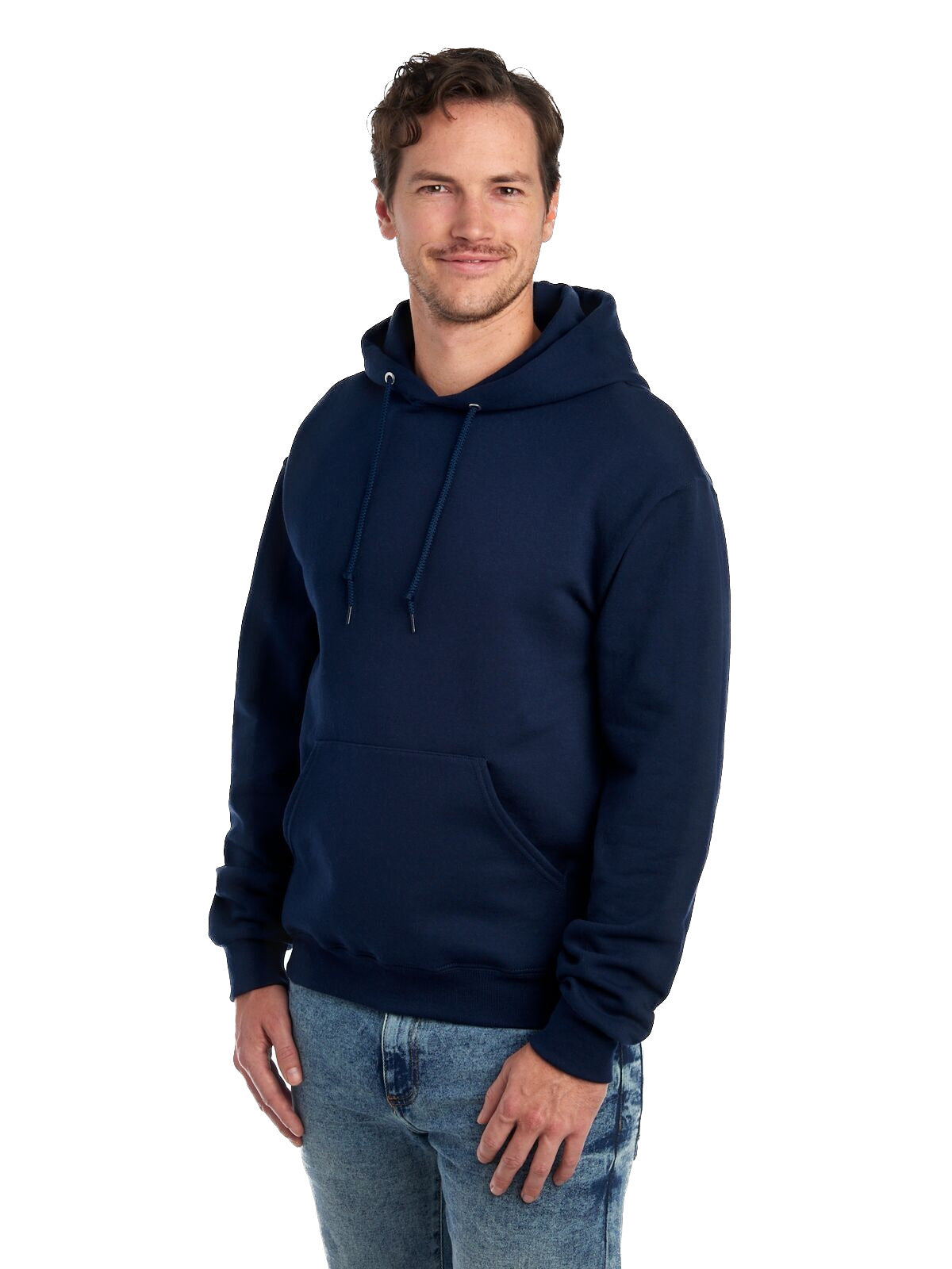 Unisex Super Sweats�� NuBlend�� Fleece Pullover Hoodie - J Navy