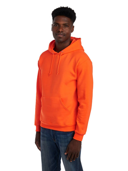 Unisex Super Sweats�� NuBlend�� Fleece Pullover Hoodie - High Viz Safety Orange