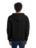 Unisex Super Sweats® NuBlend® Fleece Full-Zip Hoodie - Black