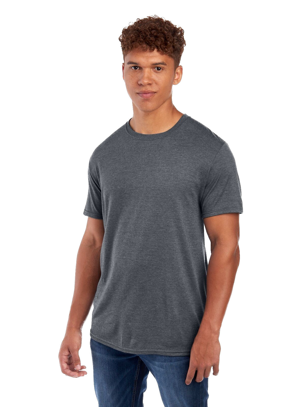 Unisex Premium Blend Ring-Spun T-Shirt - Charcoal Heather