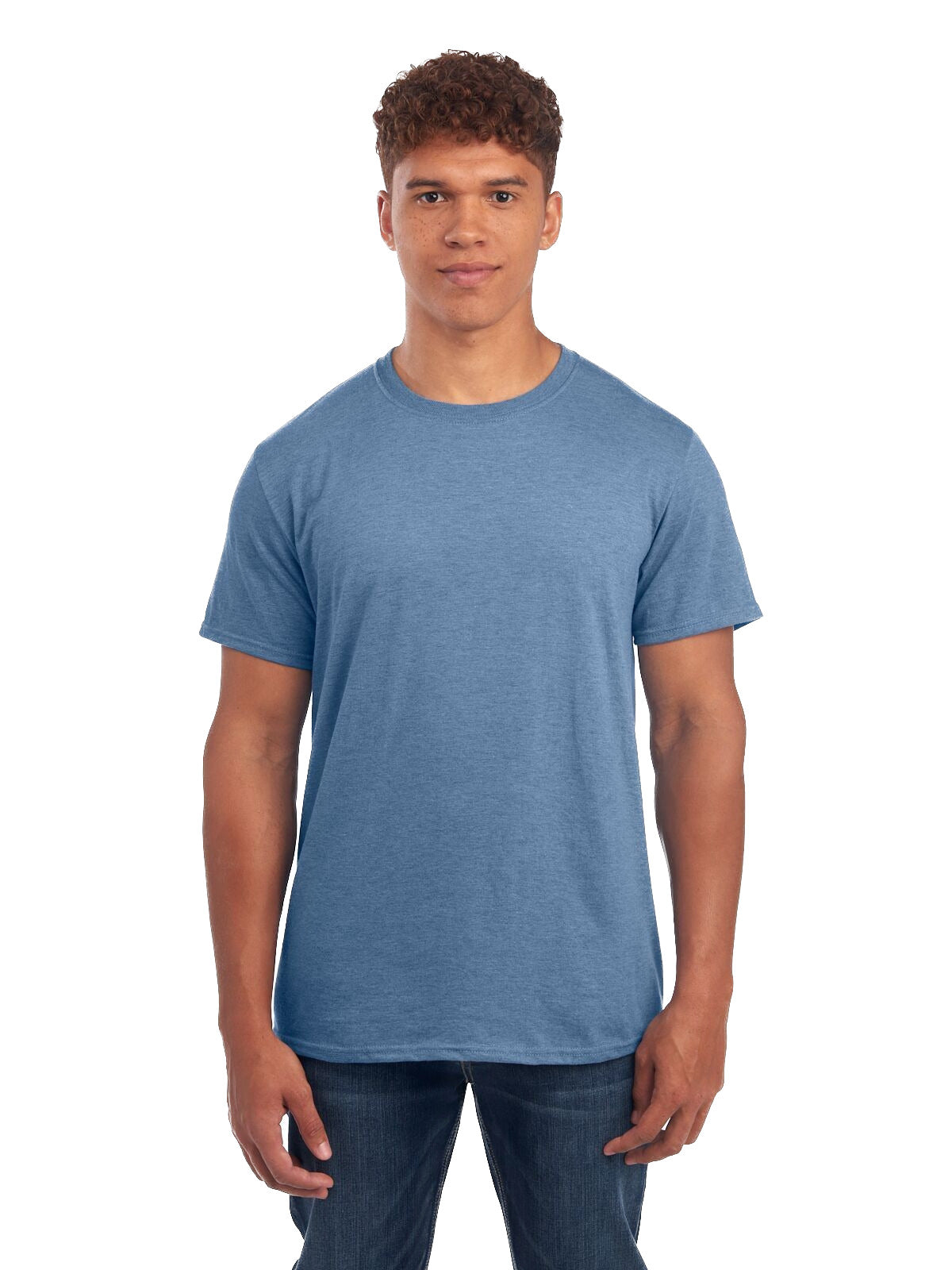 Unisex Premium Blend Ring-Spun T-Shirt - Denim Heather