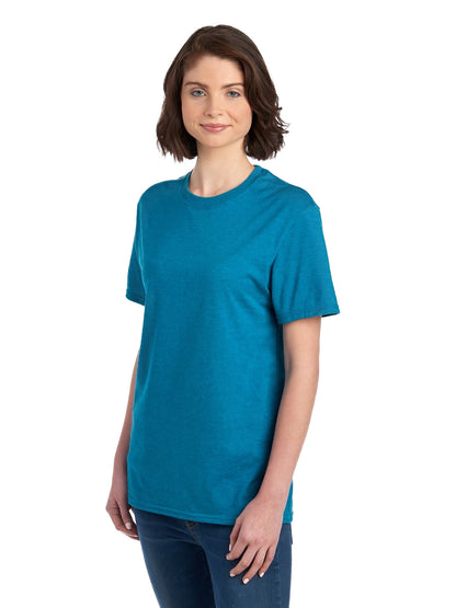 Unisex Premium Blend Ring-Spun T-Shirt - Digital Teal Heather
