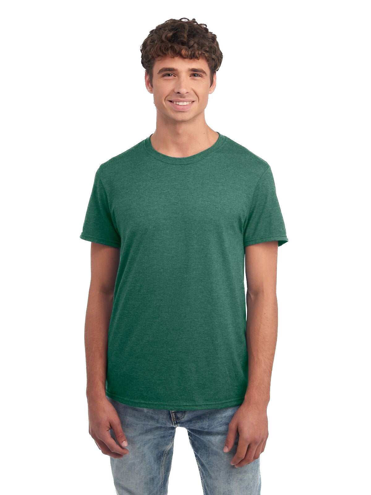 Unisex Premium Blend Ring-Spun T-Shirt - Forest Green Heather