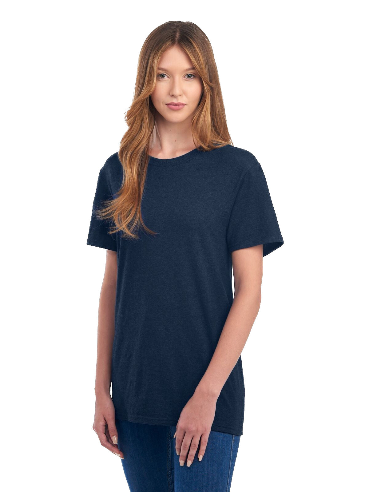 Unisex Premium Blend Ring-Spun T-Shirt - Indigo Heather