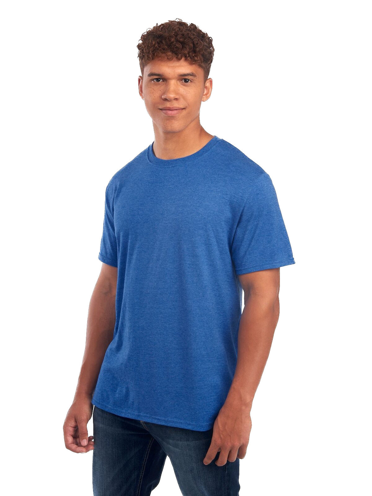 Unisex Premium Blend Ring-Spun T-Shirt - Retro Heather Royal