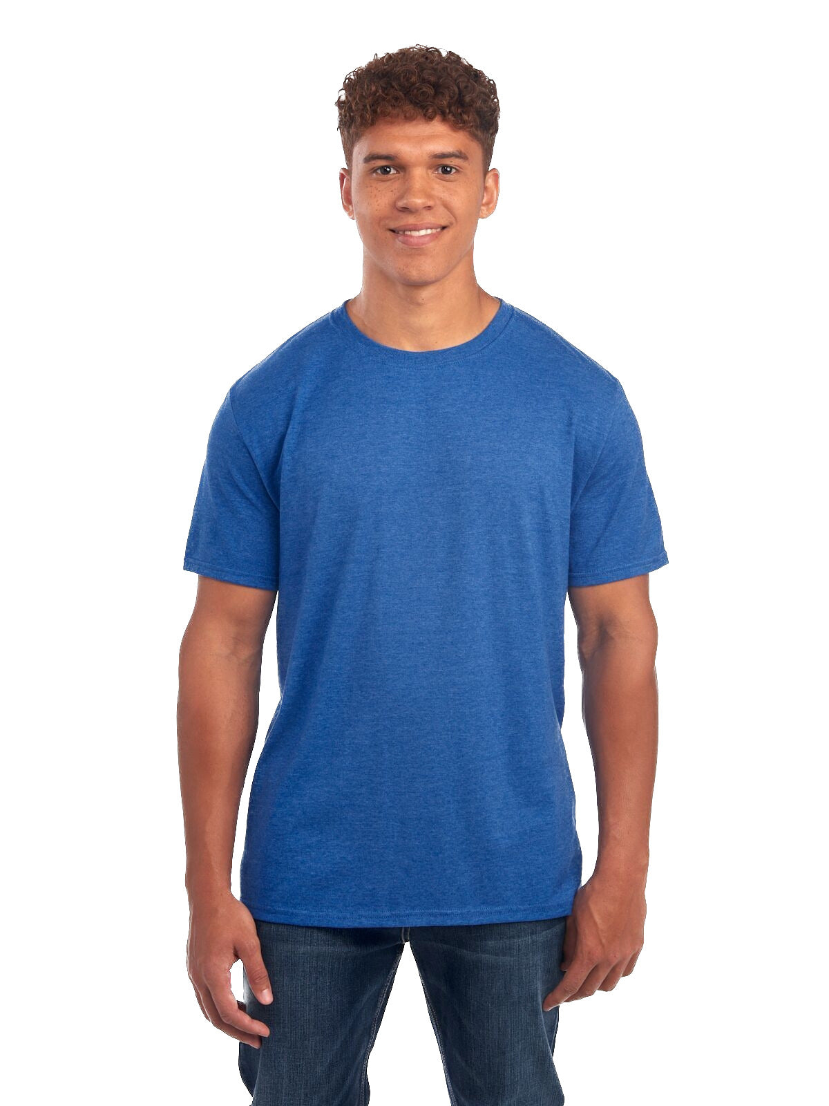 Unisex Premium Blend Ring-Spun T-Shirt - Retro Heather Royal