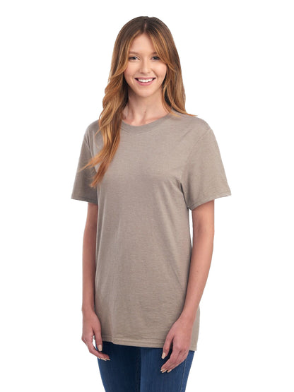 Unisex Premium Blend Ring-Spun T-Shirt - Taupe Heather