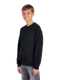 Youth NuBlend�� Fleece Crew - Black