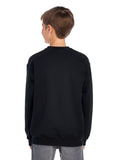 Youth NuBlend�� Fleece Crew - Black