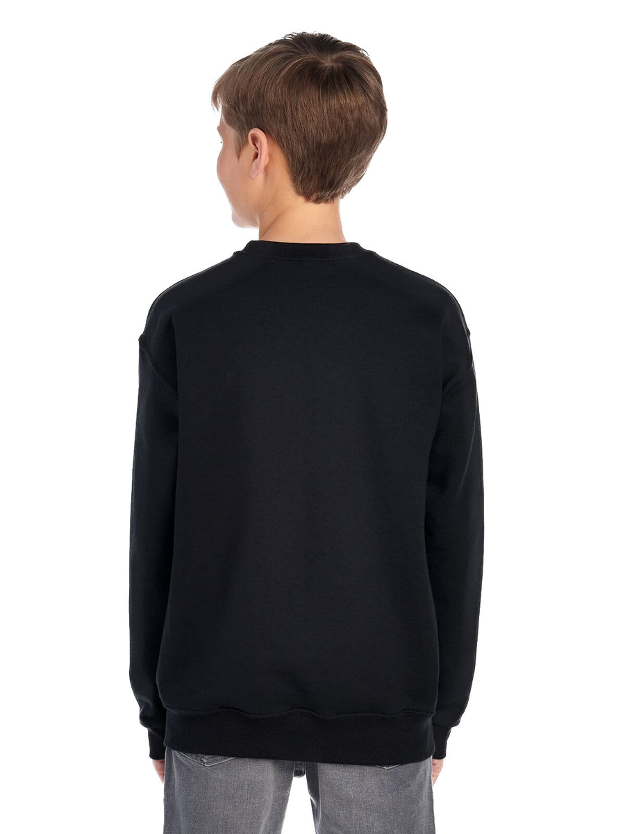 Youth NuBlend�� Fleece Crew - Black