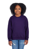 Youth NuBlend�� Fleece Crew - Deep Purple