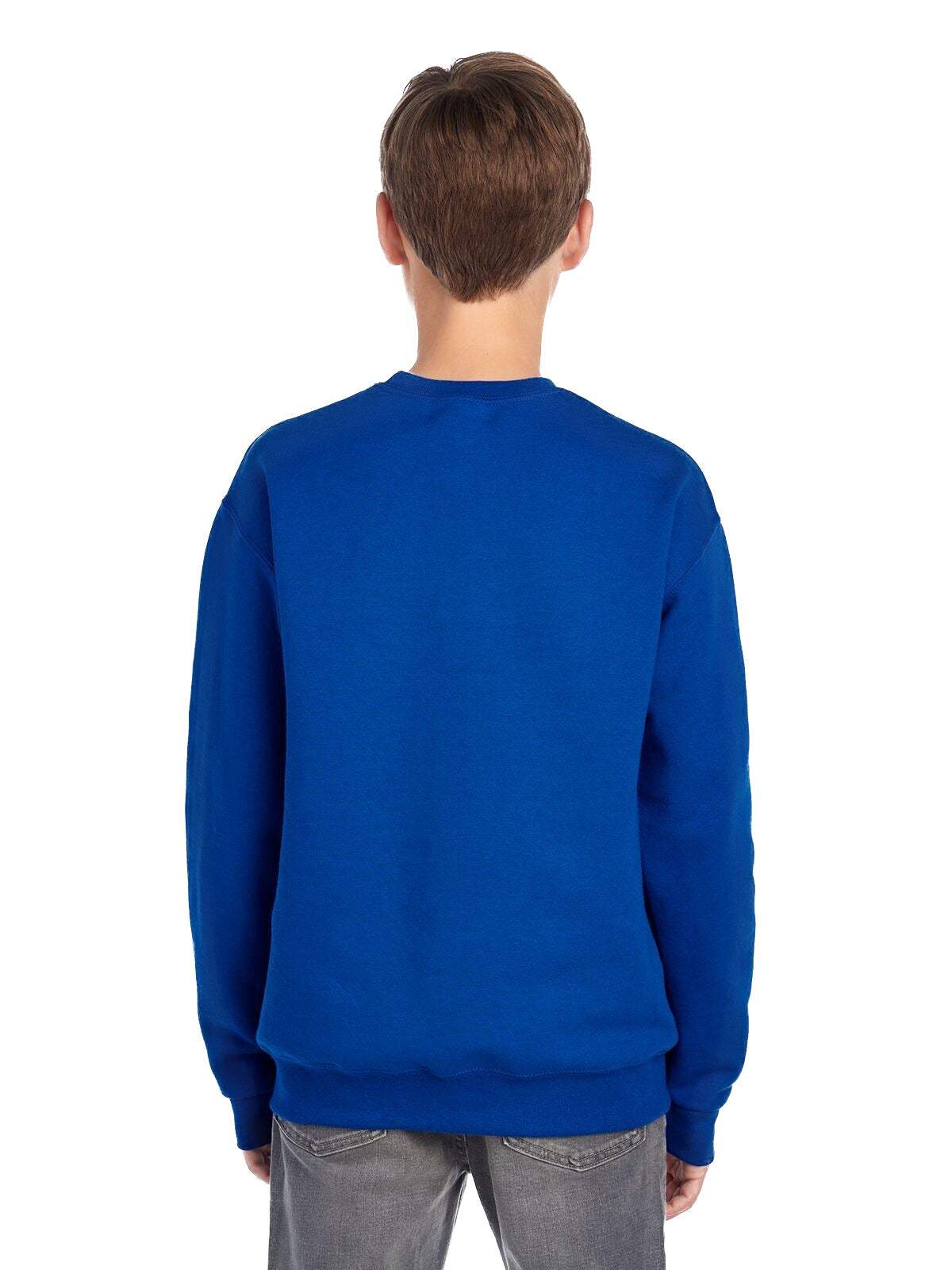 Youth NuBlend�� Fleece Crew - Royal