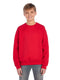 Jerzees 562B - Youth NuBlend�� Fleece Crew - True Red