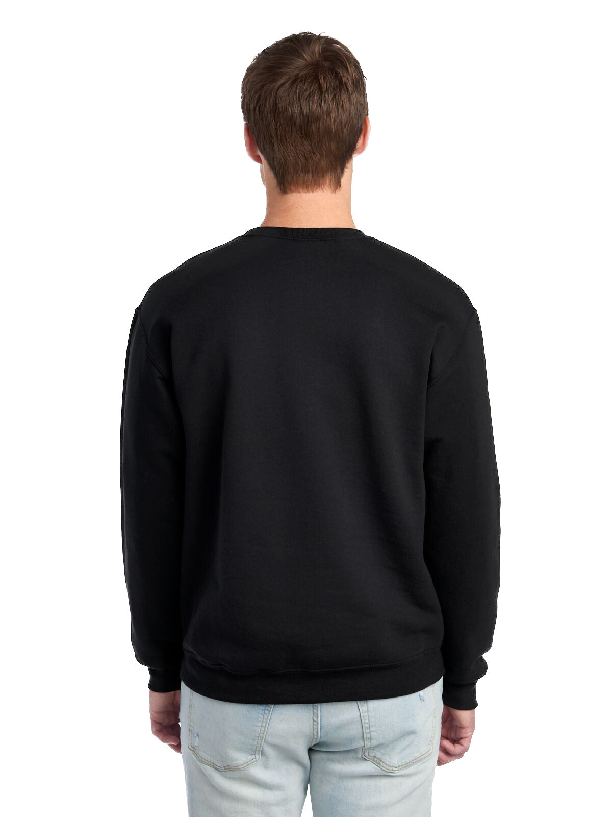 Unisex NuBlend® Fleece Crew - Black