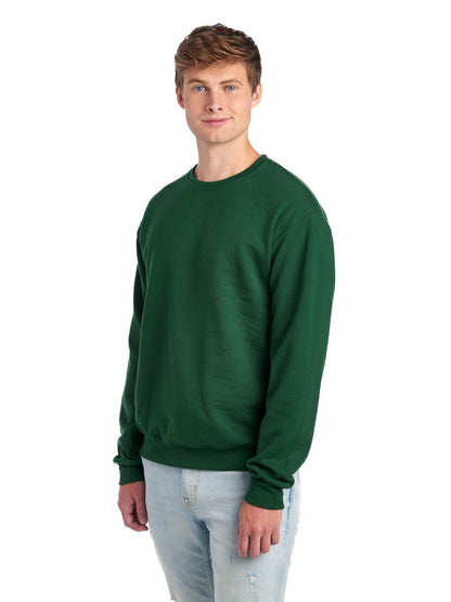 Unisex NuBlend® Fleece Crew - Forest Green