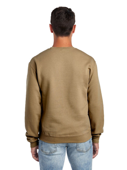 Unisex NuBlend® Fleece Crew - Khaki
