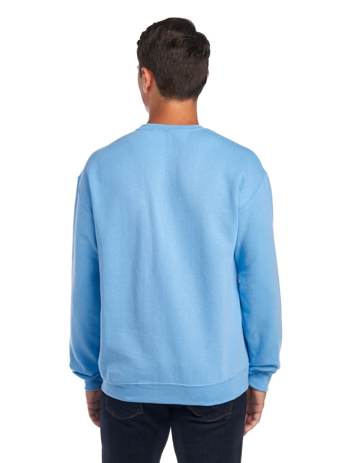 Unisex NuBlend® Fleece Crew - Light Blue