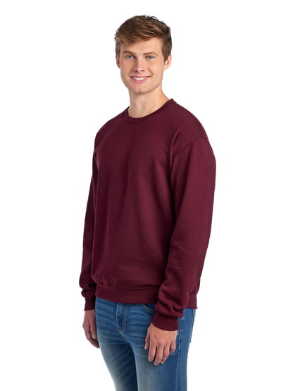 Unisex NuBlend® Fleece Crew - Maroon